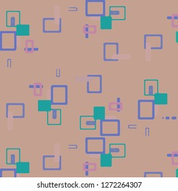 Abstract vector background. Colorful halftone illustration pattern