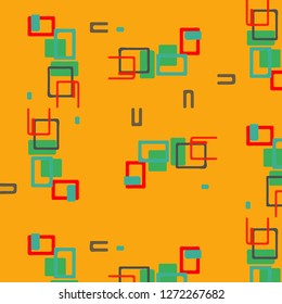 Abstract vector background. Colorful halftone illustration pattern