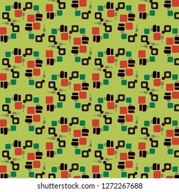 Abstract vector background. Colorful halftone illustration pattern