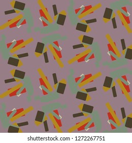 Abstract vector background. Colorful halftone illustration pattern