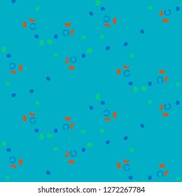 Abstract vector background. Colorful halftone illustration pattern