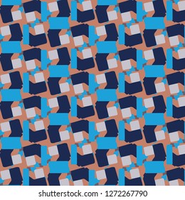 Abstract vector background. Colorful halftone illustration pattern