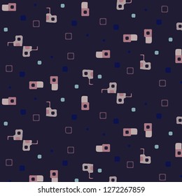 Abstract vector background. Colorful halftone illustration pattern