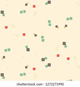 Abstract vector background. Colorful halftone illustration pattern