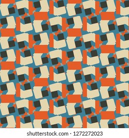 Abstract vector background. Colorful halftone illustration pattern