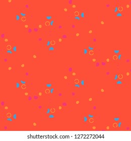 Abstract vector background. Colorful halftone illustration pattern