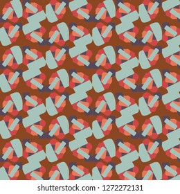 Abstract vector background. Colorful halftone illustration pattern