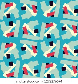 Abstract vector background. Colorful halftone illustration pattern