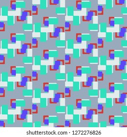 Abstract vector background. Colorful halftone illustration pattern