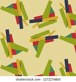 Abstract vector background. Colorful halftone illustration pattern