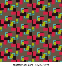 Abstract vector background. Colorful halftone illustration pattern