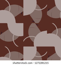 Abstract vector background. Colorful halftone illustration pattern