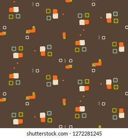 Abstract vector background. Colorful halftone illustration pattern