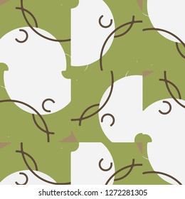 Abstract vector background. Colorful halftone illustration pattern