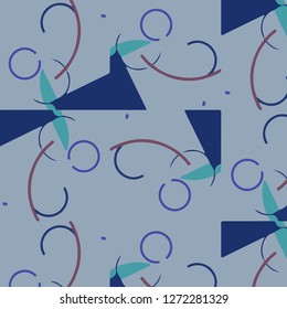 Abstract vector background. Colorful halftone illustration pattern