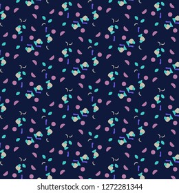 Abstract vector background. Colorful halftone illustration pattern