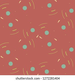 Abstract vector background. Colorful halftone illustration pattern