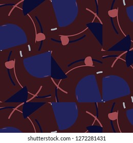 Abstract vector background. Colorful halftone illustration pattern