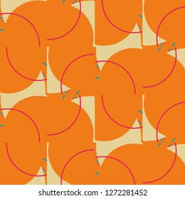 Abstract vector background. Colorful halftone illustration pattern