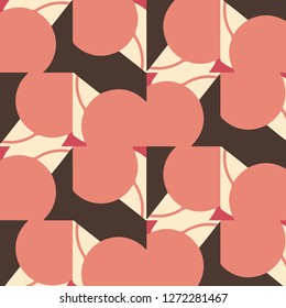 Abstract vector background. Colorful halftone illustration pattern