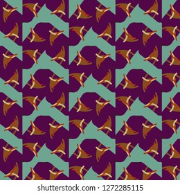 Abstract vector background. Colorful halftone illustration pattern