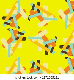 Abstract vector background. Colorful halftone illustration pattern