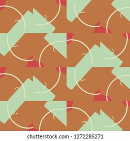 Abstract vector background. Colorful halftone illustration pattern