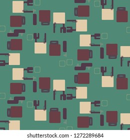 Abstract vector background. Colorful halftone illustration pattern