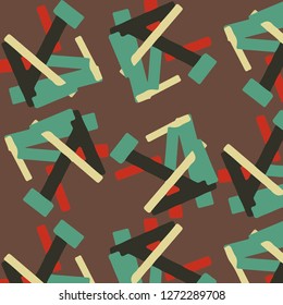 Abstract vector background. Colorful halftone illustration pattern
