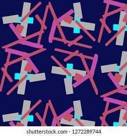 Abstract vector background. Colorful halftone illustration pattern