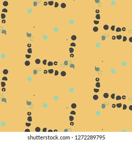 Abstract vector background. Colorful halftone illustration pattern