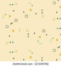 Abstract vector background. Colorful halftone illustration pattern