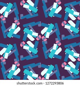 Abstract vector background. Colorful halftone illustration pattern