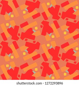 Abstract vector background. Colorful halftone illustration pattern