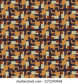 Abstract vector background. Colorful halftone illustration pattern