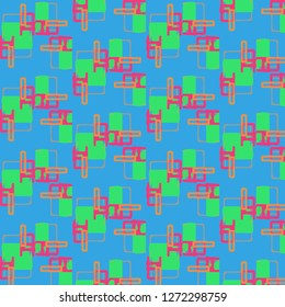 Abstract vector background. Colorful halftone illustration pattern