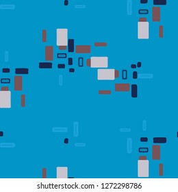 Abstract vector background. Colorful halftone illustration pattern