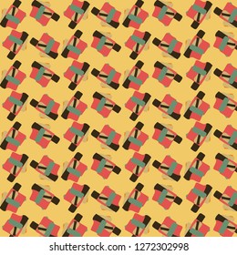 Abstract vector background. Colorful halftone illustration pattern