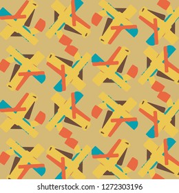 Abstract vector background. Colorful halftone illustration pattern