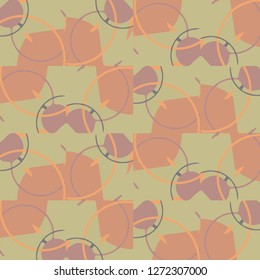 Abstract vector background. Colorful halftone illustration pattern