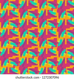 Abstract vector background. Colorful halftone illustration pattern
