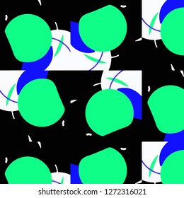 Abstract vector background. Colorful halftone illustration pattern