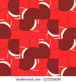 Abstract vector background. Colorful halftone illustration pattern