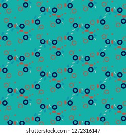 Abstract vector background. Colorful halftone illustration pattern
