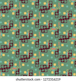 Abstract vector background. Colorful halftone illustration pattern