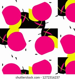 Abstract vector background. Colorful halftone illustration pattern