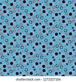 Abstract vector background. Colorful halftone illustration pattern