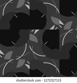 Abstract vector background. Colorful halftone illustration pattern