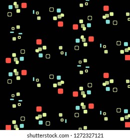 Abstract vector background. Colorful halftone illustration pattern