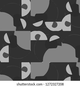 Abstract vector background. Colorful halftone illustration pattern
